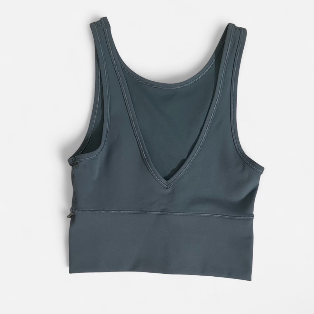 lululemon athletica Deep Slate V‑Neck Tank